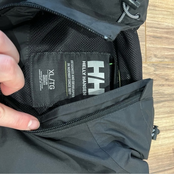 Helly Hansen Amaze Windbreaker Rain Jacket Men's - Picture 9 of 11